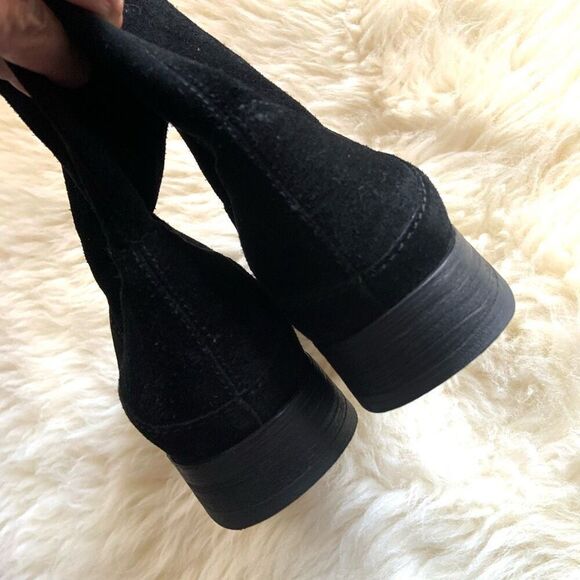 EILEEN FISHER Suede Slouch Boots (Sz 11) - Picture 4 of 7